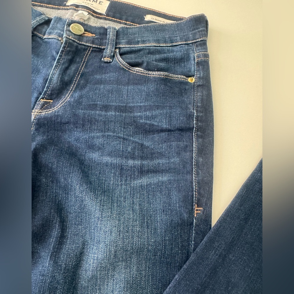 Frame Denim Le Skinny De Jeanne Jeans Size 26 - Picture 6 of 12